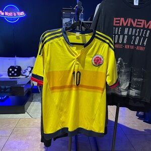 Colombia national football team home jersey James #10